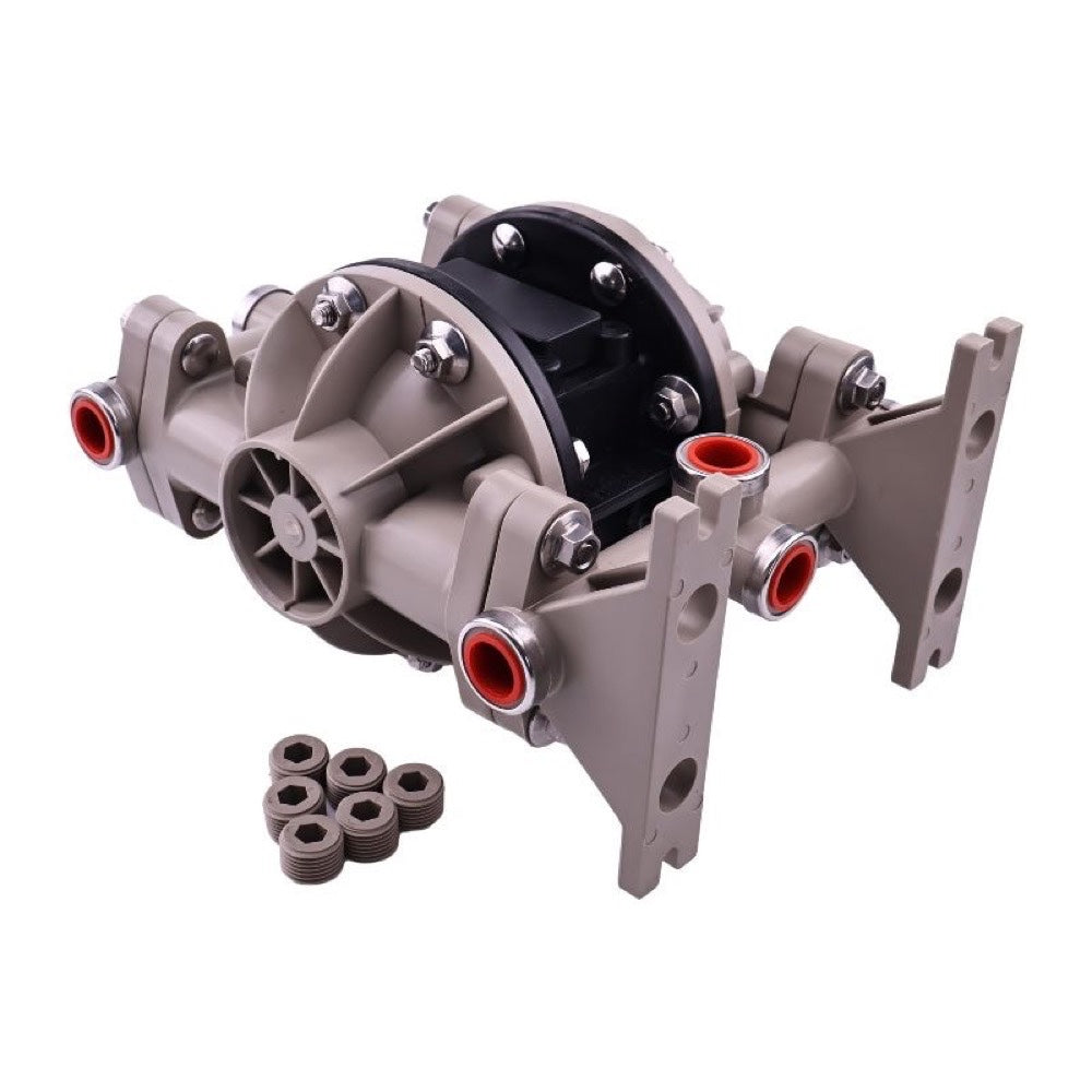 Plastic Diaphragm Pump 66605J-3EB for use with Ingersoll Rand ARO